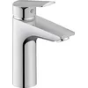 Image de Duravit No.1 Mitigeur monocommande de lavabo, Robinet lavabo, Taille M (hauteur de sortie 117 mm), lavabo salle de bain, Robinet salle bain, robinet à économie d'énergie (FreshStart), chromé