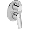 Image de Duravit No.1 Mitigeur monocommande Bain/Douche encastré, y Compris kit de Montage Final avec Corps de Base encastré, Robinet Douche, Robinet Salle Bain, robinetterie, chromé