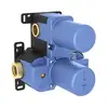 Image de Fortis Azzurro Corps encastré pour thermostats avec 2 sorties, avec inverseur rotatif, 50691TH,