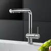 Image de Fortis Brera extend Robinetterie de cuisine à 2 jets, pivotante, douchette extractible, 0056600PC,