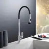 Image de Fortis Lica flex Robinetterie de cuisine à 2 types de jets, pivotante, douchette souple en silicone, 1857701PC,