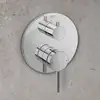 Image de Fortis round Mitigeur de baignoire monocommande pour 2 sorties, pour corps d’encastrement Toya, 7869100PC,