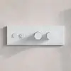 Image de Fortis Mitigeur thermostatique pour 2 sorties, installation à l’horizontale, pour corps d’encastrement Blocco, 50712THMW,