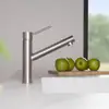 Image de Fortis Brera Steel extend Mitigeur de cuisine pivotant avec douchette extractible, 1568STEEL,