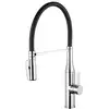 Image de Fortis Romana flex Robinetterie de cuisine à 2 jets, pivotante, bec souple en silicone, TL55700PC,