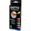 Image de GIOTTO Turbo Soft Brush Fluo - Etui 6 Feutres