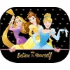 Image de TataWay - Rideau Auto-Statique Disney Princesses, Pare Soleil Extra Dark, Fixation sans Ventouses, Étui de Rangement, Polyester, Princesses, Large, 44x35 cm