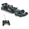 Image de Mondo Motors - F1W11 Mercedes AMG Petronas - Voiture radiocommandée Lewis Hamilton à l'échelle 1:18, Auto Formule 1, 2,4 GHz - Noir - 63706 Enfants unisexe