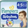Image de Pampers Splashers, Taille 4-5, 11 Couches-Culottes de Bain Jetables, 9-15kg, Le Confort D'un Maillot De Bain Et La Protection Pampers Optimale dans l'Eau, Edition Limitée Baby Shark