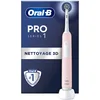 Image de Oral-B Brosse à Dents Electrique Pro 1 avec Brossette de Rechange, Rose