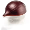 Image de Snips Salva Cipolla Boîte en plastique pour oignon (Mauve/transparent), 12,5 x 10 x 10,5