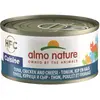 Image de Almo Nature HFC Natural - Nourriture Humide pour Chats - Thon, Poulet et Fromage - sans Gluten, sans céréales, de qualité Humaine, monoprotéique, 70 g (Lot de 24)