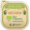 Image de Almo Nature - Bio Organic - Nourriture Humide pour Chiens avec Poulet et Legumes -Pâté Biologique pour Chiens Adultes: 9 barquettes de 300g