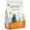 Image de Almo Nature Anti Hairball - Croquettes pour Chat Adulte au Poulet Frais, avec Mélange de Fibres Végétales pour Contrer la Formation de Boules de Poils - Sac de 2kg