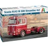 Image de Italeri 3950 1:24 Scania 143M 500 Streamline 4x2   Maquette de construction, modélisme, bricolage, loisirs, collage, kit de construction en plastique, fidèle aux détails, multicolore