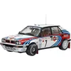 Image de ITALERI -4709 Lancia Delta HF intégrale 16 V, échelle 1:12, Rally Montecarlo 1990, modèle en plastique à monter, multicolore, 4709