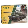 Image de Italeri 7081S 1:72 T-55 - Modélisme, kit de Construction sur Pied, Bricolage, Loisirs, Collage, Plastique - Couleur Camouflage