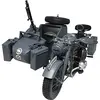 Image de Italeri ZUNDAPP KS 750 Motocyclette Side Car 7406, Non Verni