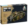 Image de Italeri 25766 1:56 Char B1 Bis - Maquette de construction, modélisme, bricolage, loisirs, collage, kit en plastique, fidèle aux détails, kit militaire, char 1:56