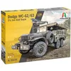 Image de Italeri 96230 Dodge WC62 1 1 2 t 6x6 Truck, échelle 1:35, Plastic Model Kit/Modèle en Plastique à Monter