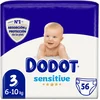 Image de Dodot Couches Taille 3 Sensitive 56 Unités