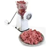 Image de Metaltex Hachoir à viande et façonneur de pâte en acier inoxydable Blanc 24,5 x 25 x 11 cm