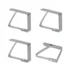 Image de 4 pinces fixes-nappe en inox