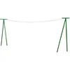 Image de METALTEX - Séchoir à Linge extérieur en T - Garden - Corde à Linge 40 m - 2 tendeurs - Hauteur 210 cm - Vert