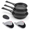 Image de Metaltex XPERT Lot de 3 Poêles Aluminium Fondé 20 + 24 + 28 cm + Accessoires Full Induction valable pour tous types de cuisines.