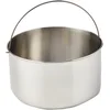 Image de Lagostina Accessoire pour panier à vapeur pour autocuiseur, acier inoxydable, diamètre 18 cm pour la capacité; 7 litres