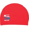 Image de Seac Seac Lycra JR Bonnet de Bain de Piscine pour Enfants en Tissu Rouge