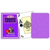 Image de Modiano Texas Poker 4 Mini Index Violet - Cartes à Jouer Texas Poker