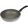 Image de BALLARINI Sauteuse Haute, Ronde,   28 cm, Aluminium, Revêtement Anti-Adhésif Granitium, Indicateur de Température ThermoPoint, Gris Pierre, série Ferrara Granitium