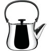 Image de Alessi | Cha NF01 - Théière Design en Acier Inoxydable et Résine Thermoplastique, polie