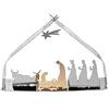 Image de Alessi BM09 Crèche, Argent/Colore Or, Taille Unique