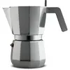Image de Alessi Moka DC06/9 FM - Cafetière Espresso Design en Fonte D'Aluminium, Poignée Et Pommeau en Pa, Grig. 9 Tasses