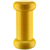 Image de Alessi Totem Domestici ES19 1 - Moulin à Sel, Poivre et Épices Design en Bois de Hêtre, Jaune, Noir et Blanc