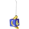 Image de Alessi Mooncube GJ02 8 Décoration de Noël Design Vintage, Représentant Une Lune, en Verre soufflé décoré à la Main, Multicolore