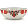 Image de Alessi Holyhedrics ESA11 - Bol pour Bonbons ou Fruits Secs en Porcelaine Décoré avec Décalcomanie Appliquée à la Main, Multicolore