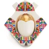 Image de Alessi Jesus ESA05 1 - Figurine de l'enfant Jésus pour Crèche en Porcelaine avec Décalcomanies Appliquées à la Main et Détails en Or 24 Carats, Multicolore