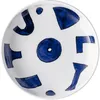 Image de Alessi Itsumo - Yunoki ware NF08/2 - Assiette Creuse Design, Usage Quotidien, Esthétique Minimale, en Porcelaine Blanche avec Décor Samiro Yunoki, Diamètre 20 cm