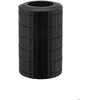 Image de Alessi - MDL19 B - Conteneur Porte-Capsules Nespresso avec 5 Étagères Rotatives, en Résine Thermoplastique, Noir