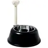 Image de Alessi | Lupita AMMI02 B - Gamelle Design pour Chien en Résine Thermoplastique et Acier Inoxydable 18/10, Noir