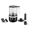 Image de Hachoir électrique sans fil 2 vitesses 1,18 L noir réglisse 5KFCB519EBM Kitchenaid