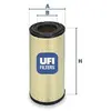 Image de UFI Filters Filtre à air pour IVECO: Daily, Massif (Ref: 27.356.00)