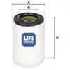 Image de UFI Filters Filtre à air pour ALFA ROMEO: Giulietta (Ref: 27.629.00)