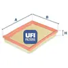 Image de UFI Filters Filtre à air pour FORD: Fiesta, Fusion & MINI: MINI & MAZDA: 2 (Ref: 30.168.00)