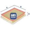 Image de UFI Filters Filtre à air pour OPEL: Zafira, Astra & VAUXHALL: Astra, Zafira (Ref: 30.259.00)