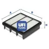Image de UFI Filters Filtre à air pour HYUNDAI: i30, Elantra & KIA: Ceed (Ref: 30.454.00)