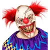 Image de W WIDMANN MILANO Party Fashion - Demi Masque Visage Killer Clown avec Cheveux Carnaval fête d'halloween Costumes